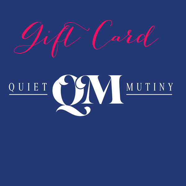 Your Quiet Mutiny Gift Card - Quiet Mutiny - Tasmanian Wine